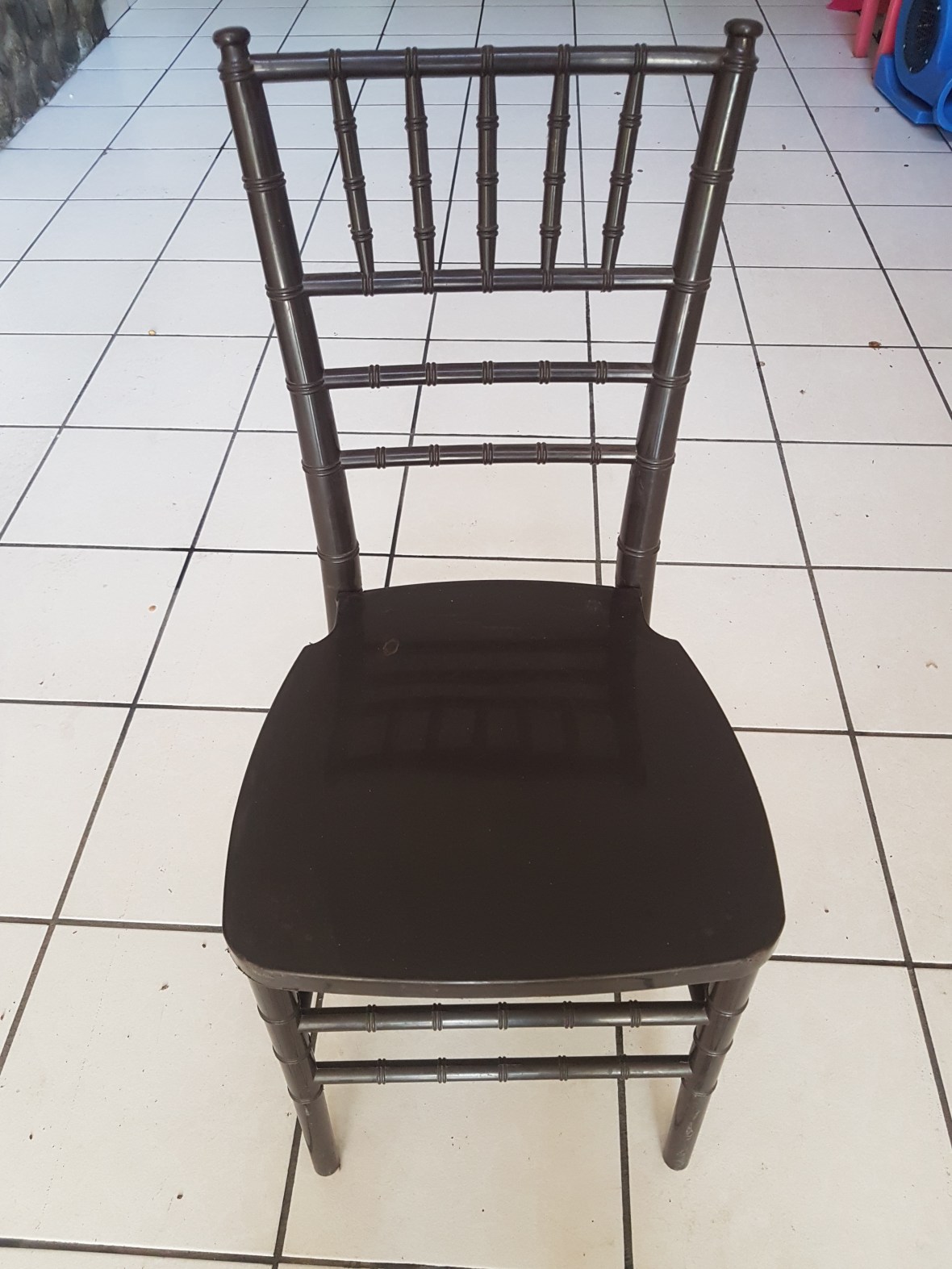 Servifiestas los pinos, silla tiffany chocolate