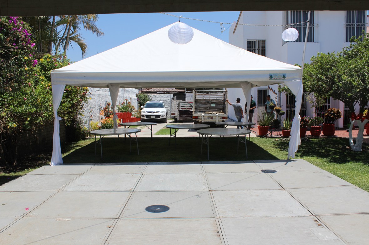 Servifiestas los pinos, tepic, pista para pasto