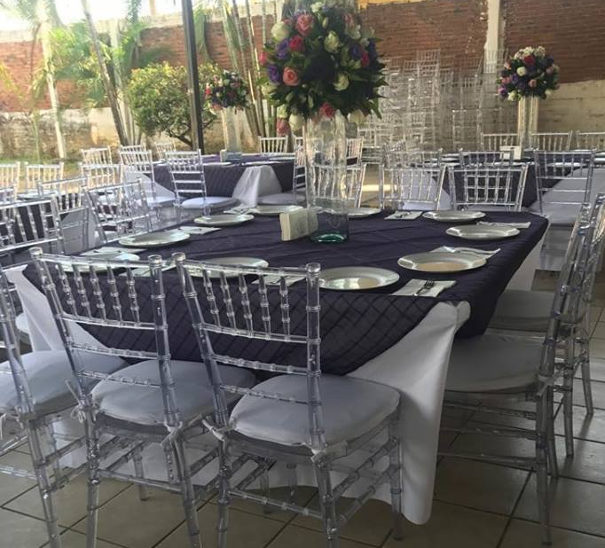 Renta de mobiliario servifiestas los pinos alquiler de sillas y mesas